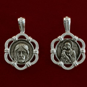 Ασημένιο μενταγιόν 9330-A