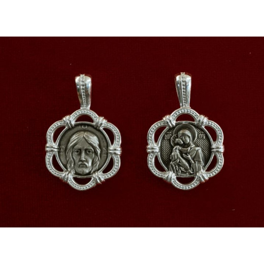 Ασημένιο μενταγιόν 9330-A