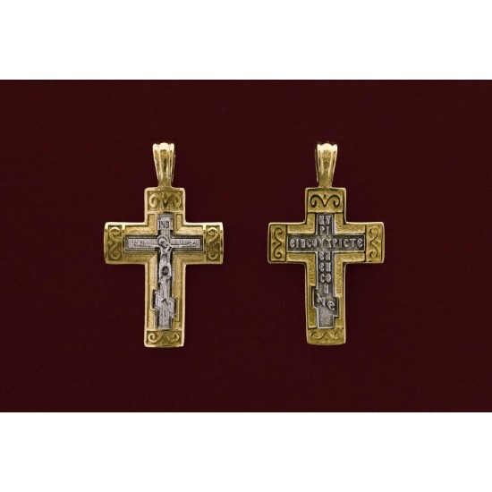 Ασημένιος σταυρός 9250-X