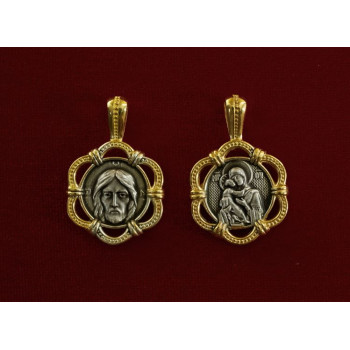 Ασημένιο μενταγιόν 9330-X