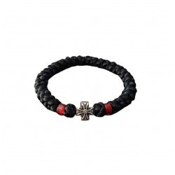 Κομποσχοίνι 33αρι φλος με σταυρό