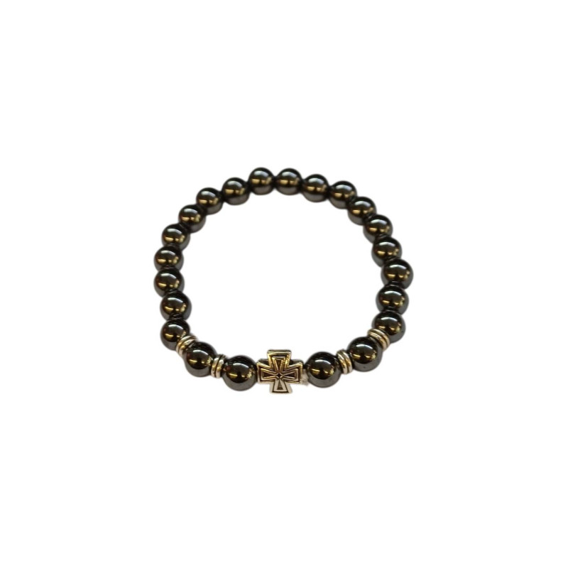 Βραχιόλι με χάνδρες αιματίτη