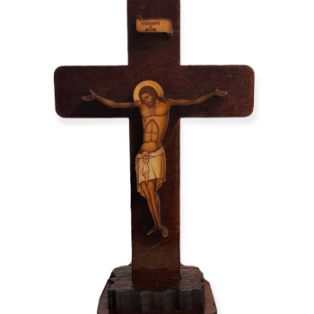 Επιτραπέζιος ξύλινος Σταυρός