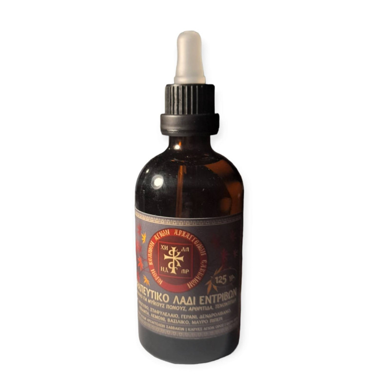 Μοναστηριακό Θεραπευτικό λάδι εντριβών
