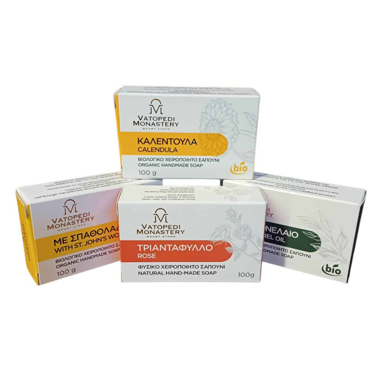 Αρωματικό σαπούνι Αγίου Όρους με βιολογικά εκχυλίσματα