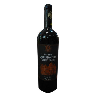 Ερυθρός Οίνος Ιεράς Μονής Ξενοφώντος