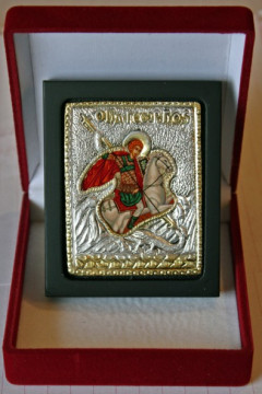 Ασημένιες εικόνες με μεταξοτυπία