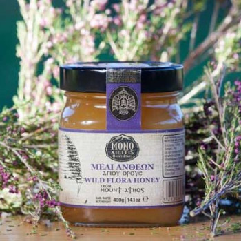 Μέλι ανθέων και δάσους Αγίου Όρους ΜΟΝΟΞΥΛΙΤΗΣ