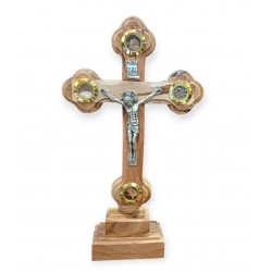 Επιτραπέζιος ξύλινος Σταυρός - Άγιοι Τόποι